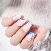 24pcs/Set Press On Nails XNPH1088